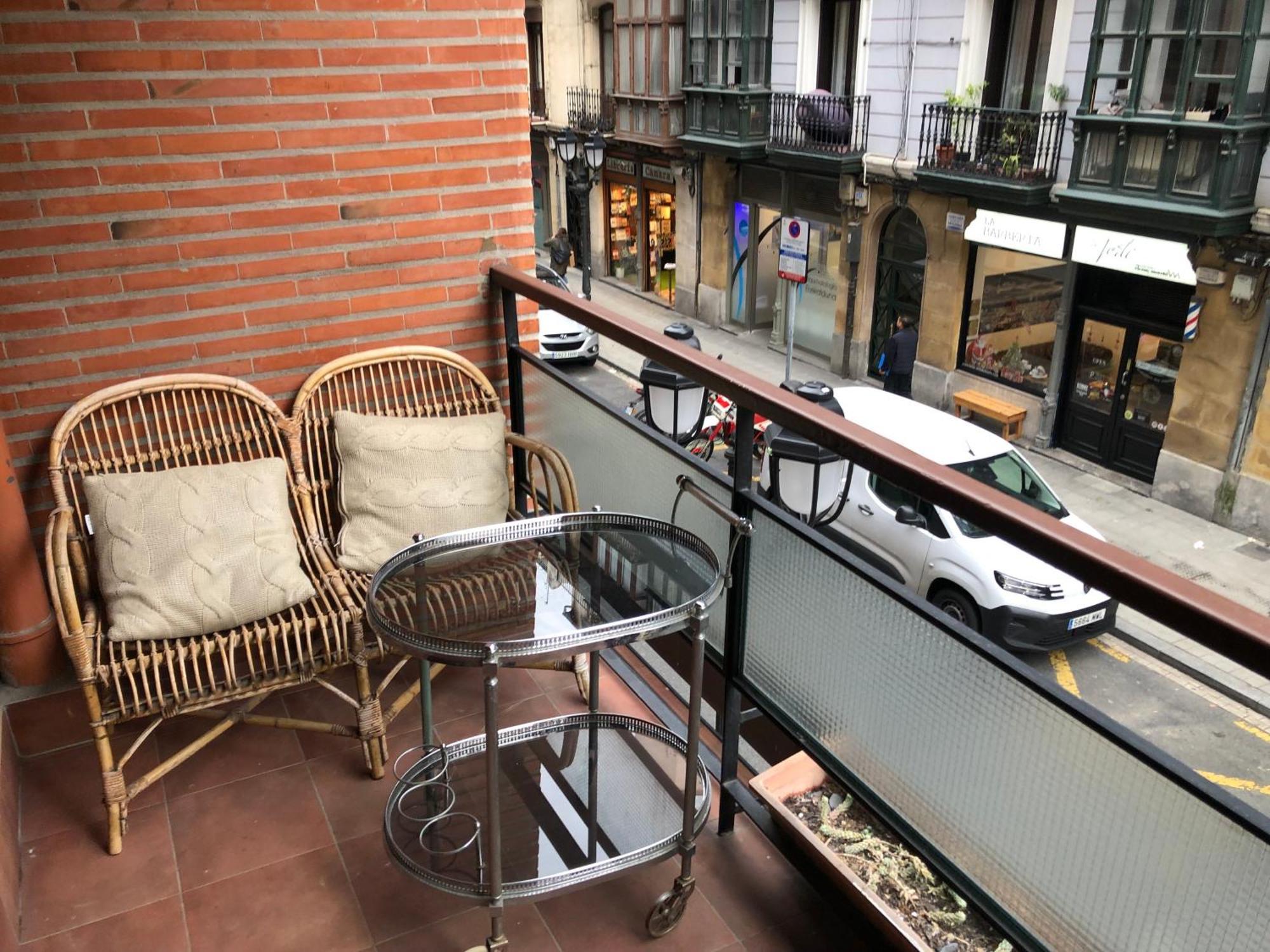 Suite En Apartamento Privado Terraza Centro 毕尔巴鄂 外观 照片