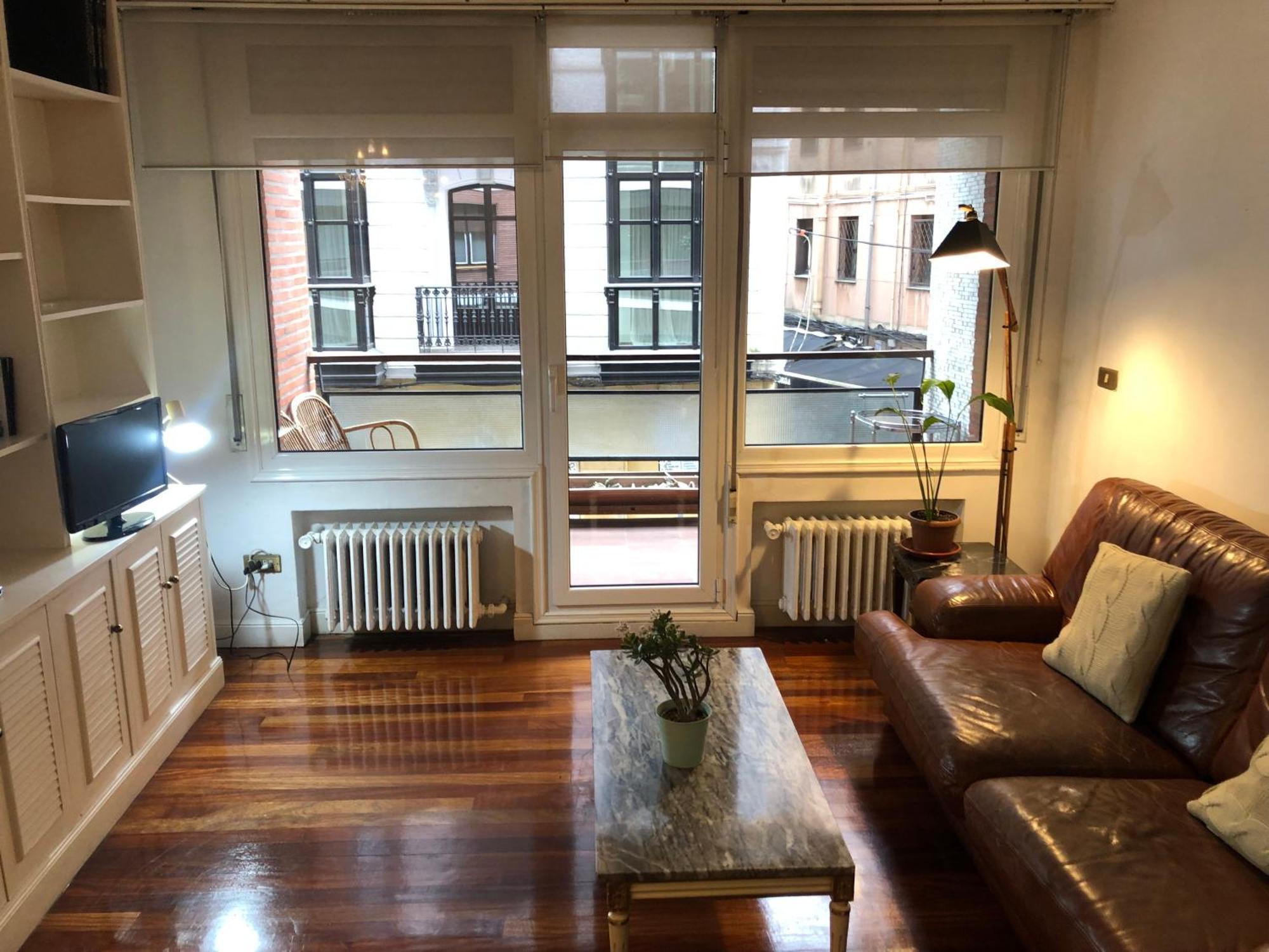 Suite En Apartamento Privado Terraza Centro 毕尔巴鄂 外观 照片
